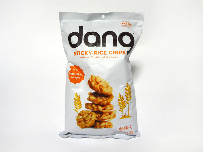 Dang Foods ライスチップス オリジナルのパッケージ