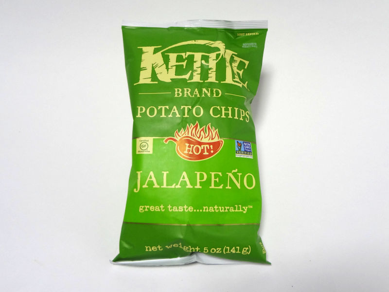 Kettle Foods ポテトチップス ハラペーニョのパッケージ